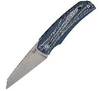 MKM ICE - MAGNACUT SW lama - DENIM CANVAS MICARTA impugnatura, S/S LINER Linerlock MK IC-DC