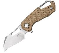 MKM ISONZO M390 Micarta canvas naturale BÖHLER M390 MK FX03M-1NC