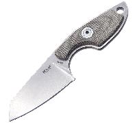 MKM MIKRO 2 Micarta verde canvas BÖHLER M390 - MOD. SHEEPSFOOT MK MR02-GC