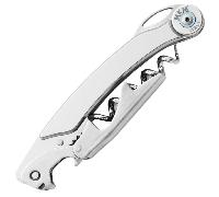 MKM OMNIA - CAVATAPPI, SPIRALE IN ACCIAIO INOX E SISTEMA A DOPPIA LEVA DLS CON APRIBOTTIGLIE MK OM-A