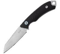 MKM POCKET TANGO 2 - MAGNACUT LAMBSF. SW Lama fissa, Manico in G10 nero MK PT2-GBK