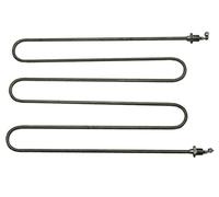 MKN Radiatore per Salamander 0521704-07, 0521704-06, 0521704-04, 1650 W, 230 V, lunghezza 315 mm, larghezza 200 mm, altezza 6,30 mm, attacco M4