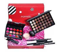 MKNZOME Kit per Trucco Completo, Set di Trucchi per Occhi Viso Set Trucchi Make Up Completo con Lucidalabbra, Palette di Ombretti, Mascara, Eyeliner, Spazzola, Set Trucco da Donna Travel