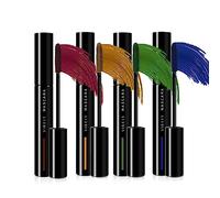 MKNZOME Set di Mascara Colorato, 4 Colori Arcobaleno Impermeabile 4D Silk Fiber Lash Mascara, Volumizzante, Lunga Tenuta, Volume e Lunghezza, Natural Eye Makeup, 4 x 8g
