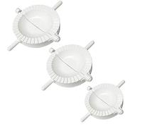MKNZOME Set di Ravioli per Canederli, 3 Pz Manuale Cinese Canederli per Canederli Stampi per Pasticcini Gyoza Stampo Empanada Stampo per Impasti per Torta Pierogi