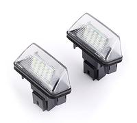 MKptopia 2 luci targa a LED compatibili con Peu-geot 206 207 207 306 307 308 406 406 5008 M49 M59 B9 C3 C4 C5
