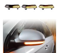 MKptopia 2 pezzi Indicatore LED sequenziale di direzione luce dinamica Compatibile con VW Golf 5 GTI V MK5 Je-tta Pa-ssat B5.5 B6 R36 R32 Eos Sha-ran Su-perB