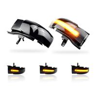 MKptopia luce di segnale di rotazione LED lampada laterale1 coppia indicatore specchio freccia intermittente dinamico compatibile con VW Tou-ran 2003-2009