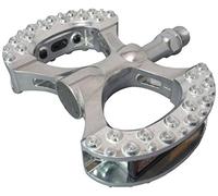 MKS LAMBDA Plateau Pedali Paio Argento 9/16 " Strada Fisso Viaggio Bici da