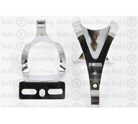 MKS Acciaio Punta Clip Cromo x-Large Pista Cambio Fisso