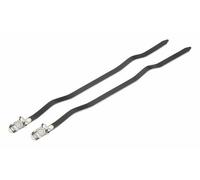 MKS Cinghie Per Punta In Pelle 420mm Lunghe Nero
