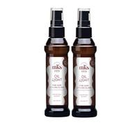MKS Eco Marrakesh Oil Light con Olio di Argan E Semi Canapa per Lucido 2x 60 ML