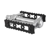 MKS Giappone Sylvan Gordito Pedali Lega 9/16 " Argento/Nero - Crosta Moto Collab