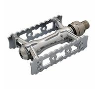 MKS Mikashima Sylvan Touring Next Ezy Superior Pedale Da Ciclismo Argento NUOVO