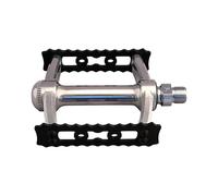MKS Sylvan Stream Nero Argento Pedali Cambio Fisso Strada Bicicletta