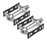 MKS Sylvan Stream Nero Argento Pedali Cambio Fisso Strada Bicicletta