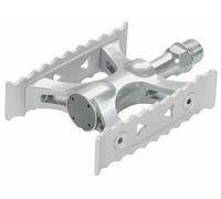 MKS Touring Light Pedali 9/16Toe Clip Compatibile Lega Argento