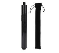 MKSDJFKA 14in Pool Cue Extension, Carbon Fiber Billiard Cue Sticks Extender, Adjustable Length from 25cm to 35cm with Rear Plug, Compatible for Cue, Lightweight And Durable for Improve
