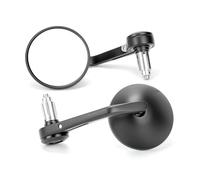 MKSZY Specchietto Retrovisore Laterale in Lega di Alluminio per Moto Cafe Racer da 22 Mm Universale per Shadow 600 750 CBF