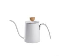 MKTOLHUS Pentola a collo di cigno 350 ml 4 mm in acciaio inox | Bollitore con beccuccio da 4 mm per una preparazione precisa, casa, campeggio
