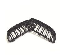 MKVAXR 1 paio di griglia anteriore lucida nera opaca a 2 linee con griglia a doppia stecca, for BMW, for E90 E91 4 porte 2005 2005 2007 2008 Griglia del radiatore