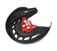 MKVAXR 15mm Hub X-Brake Disco freno anteriore Rotore Protezione Copertura Protezione Motocross Off Road for CR CRF CR125 2004-2005 CR250 CRF250L 2004-2015 Protezione per disco freno moto(Schwarz)