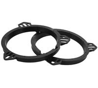 MKVAXR 2 pezzi Anello distanziatore for altoparlante Adattatore for tweeter, for Toyota, for Corolla, 1998-2013 Impermeabile, for 6.5#39;#39; ABS Nero Anello di montaggio audio per interni auto