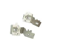 MKVAXR 2 PEZZI CLIP IN FERRO, for NISSAN, PRIMERA P12 ANTERIORE SINISTRO 2002-2007 KIT RIPARAZIONE ALZACRISTALLI ELETTRICI CLIP CURSORE Motorino alzacristalli auto
