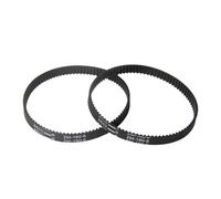 MKVAXR 2 pezzi di cinghia di trasmissione dentata 2M-180-6 Perimetro 180mm Larghezza 6mm Denti 90 Pezzo di ricambio for trasportatore sincrono, for aspirapolvere Cinghie Di Trasmissione Per Aspirapolv