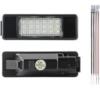 MKVAXR 2 pezzi di luci targa a LED for auto, for Citroen, C4 C2 C3 C5 C6 C8, for Peugeot, 106 1007 207 307 406 407 607 308 508 Sostituzione della lampadina della targa