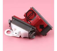 MKVAXR 2 pezzi Interruttore On Off Stop, for Husqvarna, 36 136 137 141 142 181 242 254 257 394 395 3120 Ricambi for motosega Kit interruttore per motosega
