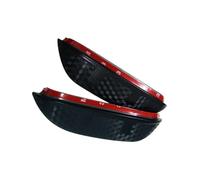MKVAXR 2 pezzi Sopraccigli AntiPioggia per Specchietti Retrovisore Auto in PVC Flessibile, per Kia K2 Sportage Soul K5 RIO Sorento Deflettore acqua specchietto(2010 to 2013 for soul)