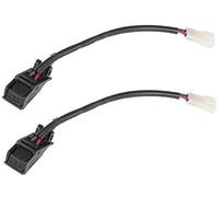 MKVAXR 2 pezzi Ugelli lavavetri Getto di spruzzo con riscaldamento, Sinistro Destro 6E0955986B A, for VW, for Touareg, 2002-2010 Ugello lavavetri riscaldato