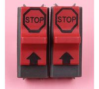MKVAXR 2 pz/lotto Interruttore On Off Stop, for Husqvarna, 365 371 372 336 385 390 Ricambio for motosega 503718201 Kit interruttore per motosega