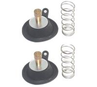 MKVAXR 2 PZ VALVOLA DI INTERRUZIONE ARIA CARBURATORE A MEMBRANA XV500 XV535, for Virago, XV 500 535 535SF 535SH Kit di riparazione del carburatore per motocicletta(2pcs)