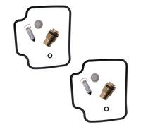 MKVAXR 2 Set Kit di riparazione carburatore moto GSX-R1100 GU74CD 1986 1987 1988 Valvola guarnizione galleggiante, for ago, for sedile, sostituzione Kit di riparazione del carburatore per motocicletta