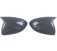 MKVAXR 22, for specchietto retrovisore classe C C260l C200l, copertura esterna carrozzeria Cappuccio protettivo per specchietto retrovisore auto(Carbon Fiber)