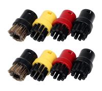 MKVAXR 24 pezzi di spazzola in nylon + filo di ottone, ugelli for la pulizia a vapore SC1 SC2 SC3 SC4 SC5 SC7 CTK1 pulitore a vapore Ricambi per pulitori a vapore