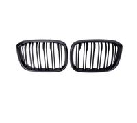 MKVAXR 2PCS Griglia anteriore Griglia a doppia stecca, for BMW, for 3 4X3 X4 G01 G02 G08 2018 2019 2020 Griglie radiatori sportive Accessori for lo styling dell'auto Griglia del radiatore(Matte Black)