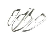 MKVAXR 4 pezzi/set ABS cromato, for Qashqai, for J11 2016-2019 Car Styling Interni Lato interno Maniglia for porta Ciotola Trim Accessori auto pezzi Adesivo per maniglia auto