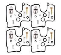 MKVAXR 4 set kit di ricostruzione riparazione valvola galleggiante carburatore moto Carb YZF-R1 1998 1999 2000 2001 Kit di riparazione del carburatore per motociclett