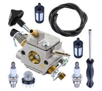 MKVAXR 4283-120-0601 Carburatore con pompetta di adescamento for Candela, Filtro del Carburante, for STIHL, Gruppo carburatore Kit di Sostituzione del carburatore