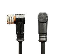 MKVAXR 5 pezzi da 5 m, for cavo sensore M8, 3 4 pin maschio femmina Connettore del cavo del sensore per apparecchiature(3p M8 L Pur Female 5m X 5pcs)