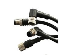 MKVAXR 5 pezzi, for M12, 4 8 pin 5 m Personalizza connettore cavo sensore impermeabile Tipo A Presa Spina Connettore del cavo del sensore per apparecchiature(M12 I Npn 5m X 5pcs 4p)