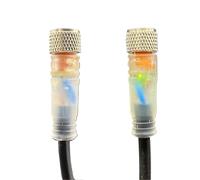 MKVAXR 5 pezzi, for M8, 3 4 pin 5m PVC Ecnomic connettore del cavo del sensore Connect Connettore del cavo del sensore per apparecchiature(M8 I Pvc Pnp 5m X 5pcs 4p)