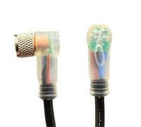 MKVAXR 5 pezzi, for M8, 3 4 pin 5m PVC Ecnomic connettore del cavo del sensore Connect Connettore del cavo del sensore per apparecchiature(M8 L Pvc Pnp 5m X 5pcs 4p)