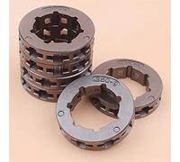 MKVAXR 6 pezzi/lotto 250" 9 denti corona pignone, for Echo, CS3000 CS3350 CS3400 CS3450 CS3500 motosega piccola 7 scanalature Pignone per motosega