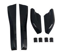MKVAXR 8 pz/Set Nero Portapacchi Rail End Copertura Sostituire Conchiglie, for Hyundai, for Tucson 2004-2008 Portapacchi per Auto