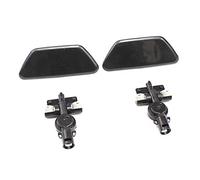 MKVAXR Accessori auto Tappo copri ugello spruzzatore lavafari con supporto connettore, for Subaru, Legacy GT 2010-2014 Outback 2013 2014 86636AJ080 86636AJ070 Ugello lavafari(Pair)