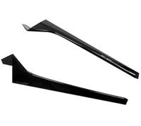 MKVAXR Ala laterale spoiler for lunotto posteriore for auto, for VW, for, R-Line 2017-2022 ABS nero lucido 2 pezzi rivestimento for Pezzo laterale dell'ala posteriore dell'auto